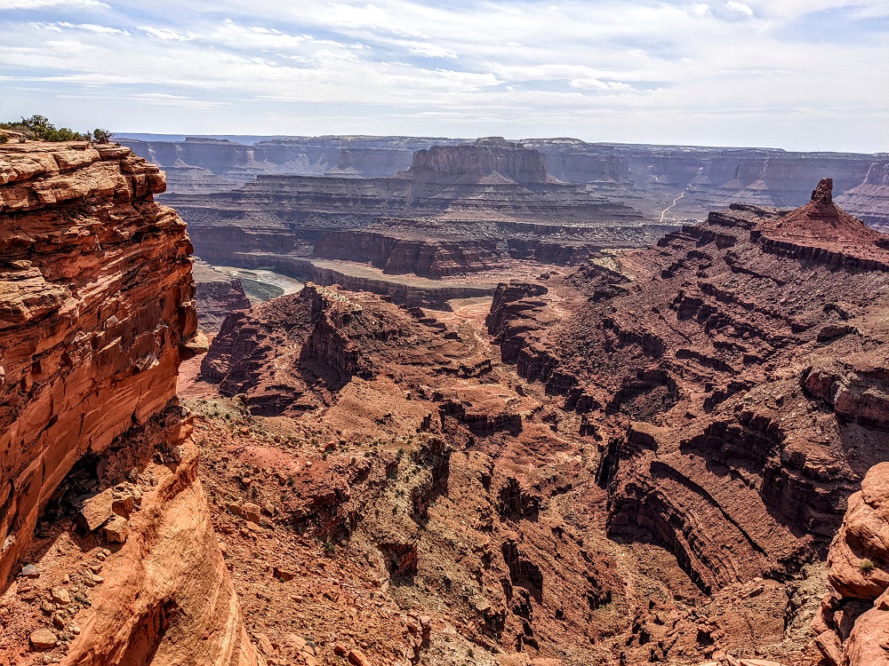 Dead Horse Point State Park - View along the West Rim trail 2