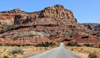 Drive through Capitol Reef National Park
