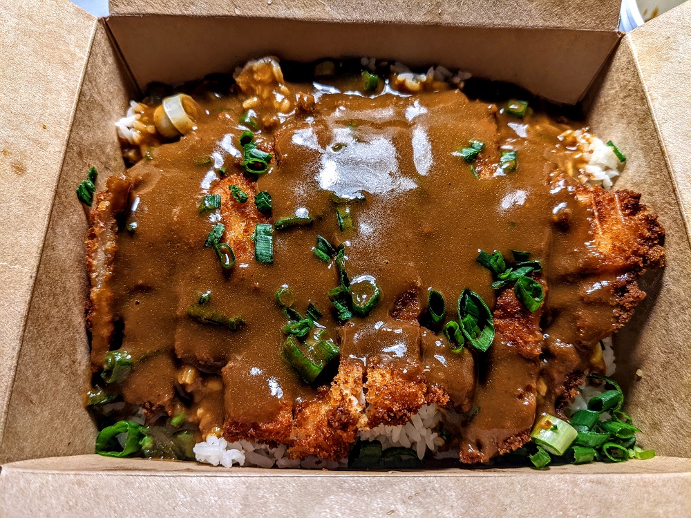Japanese Curry Katsu from Krave Asian Fusion Restaurant