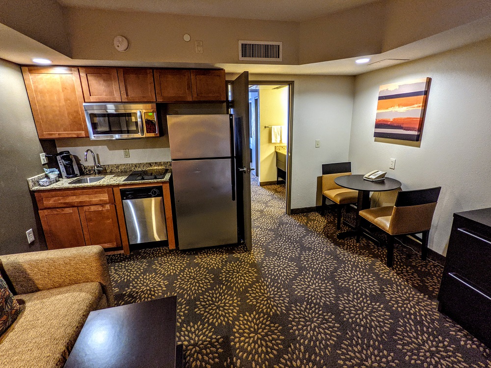 Kitchenette suite from a stay last year