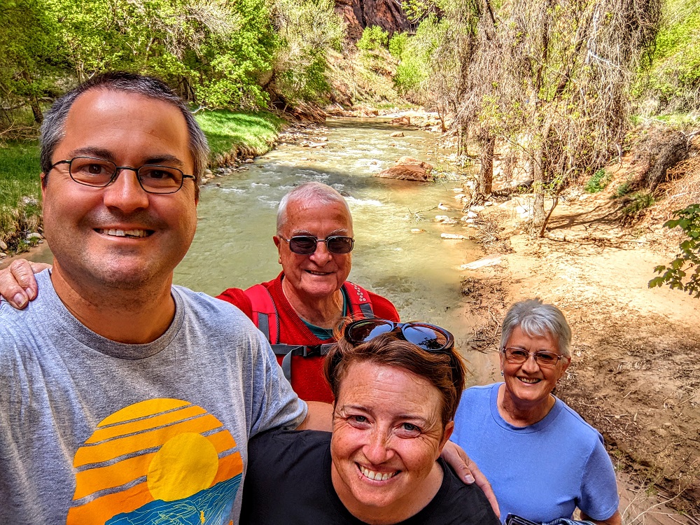 The four of us by Virgin River