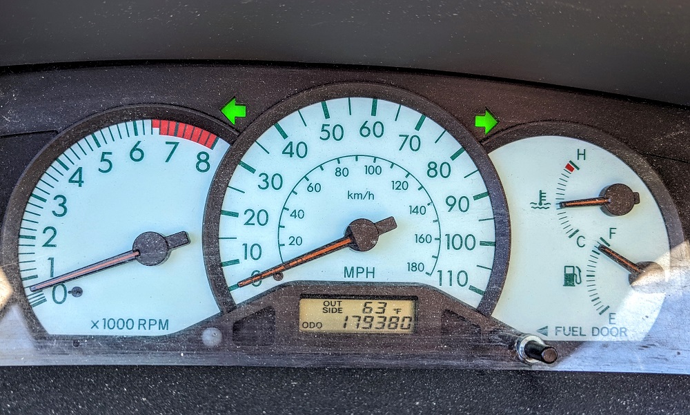 At 100,002 miles on the road trip
