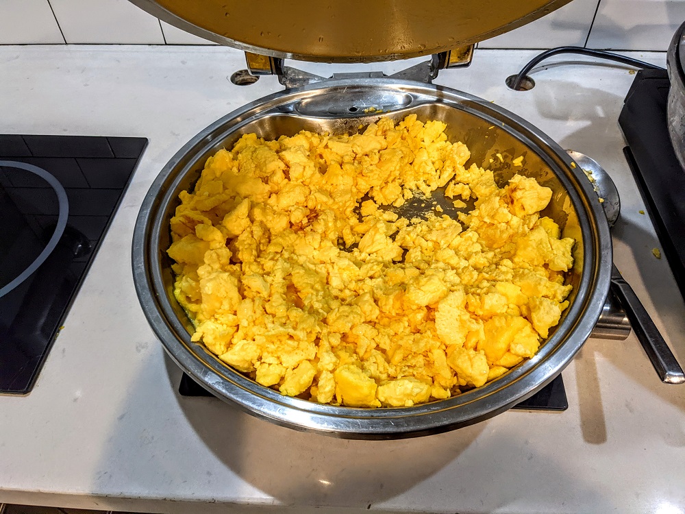 Residence Inn Salt Lake City Downtown breakfast - Scrambled eggs