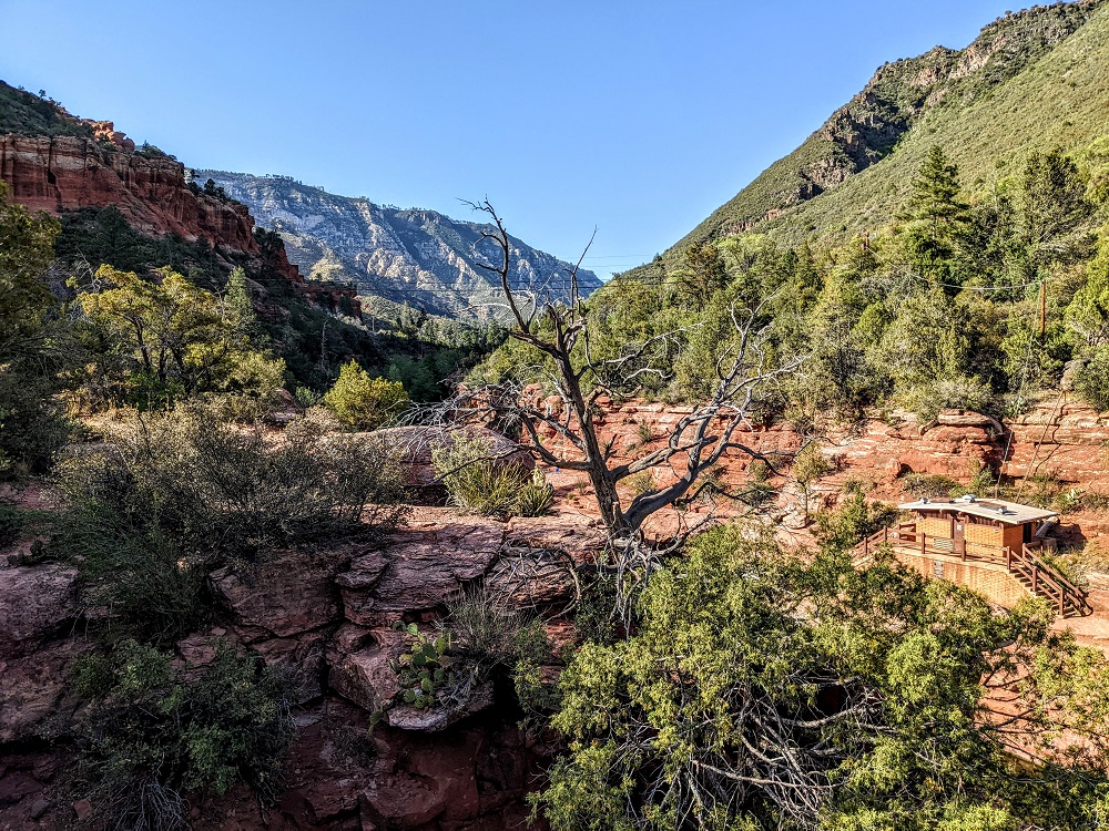 View of the canyon from the Clifftop Nature Trail