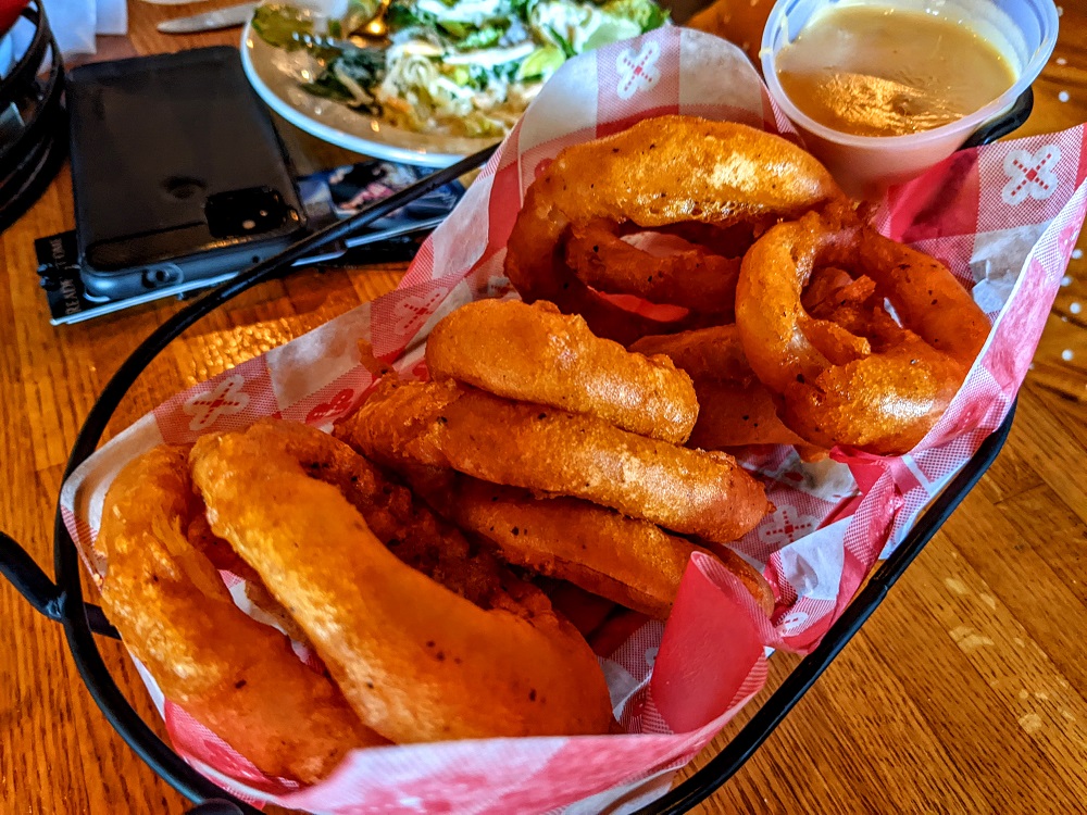 Kinkaider Brewing Co - Beer battered onion rings