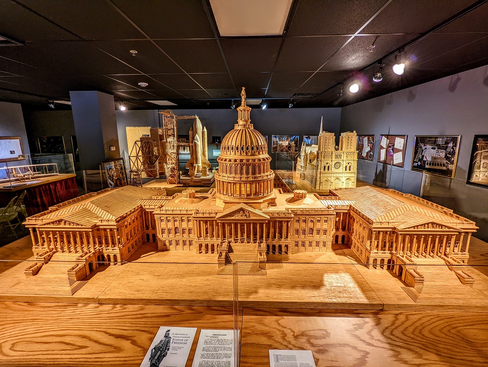Matchstick Marvels - United States Capitol building
