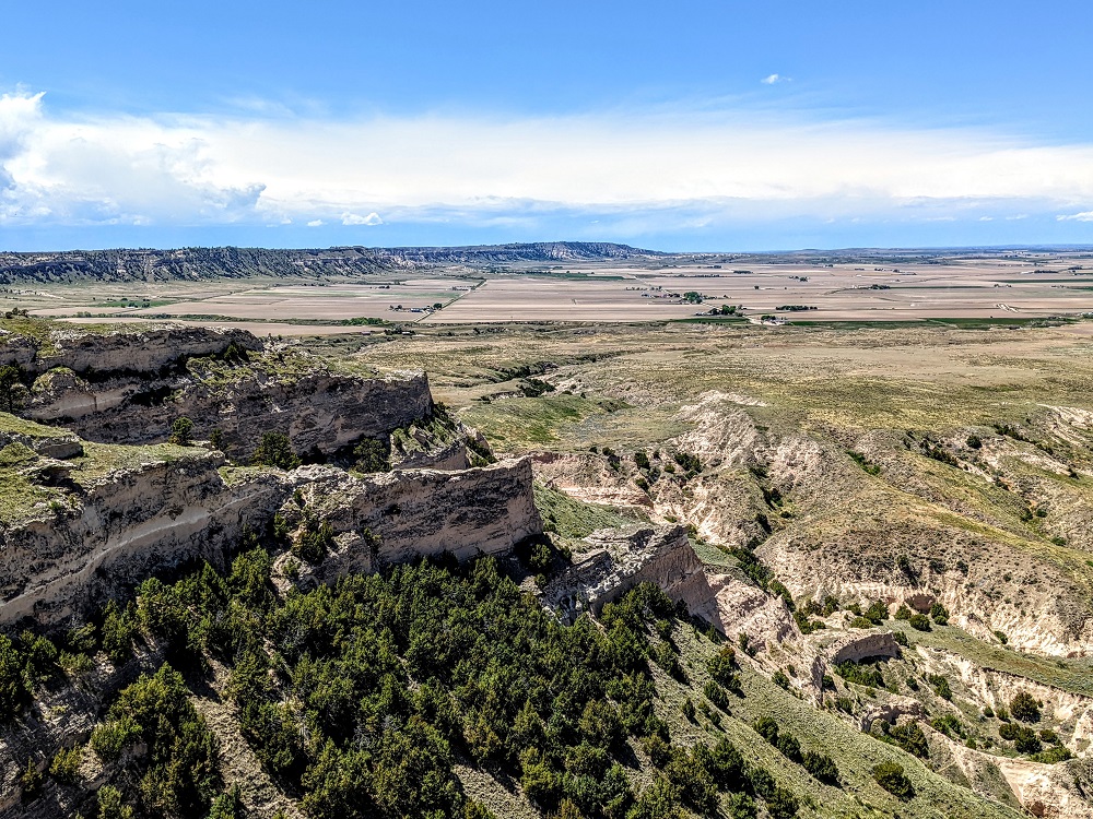 Scotts Bluff National Monument - View from the North Overlook