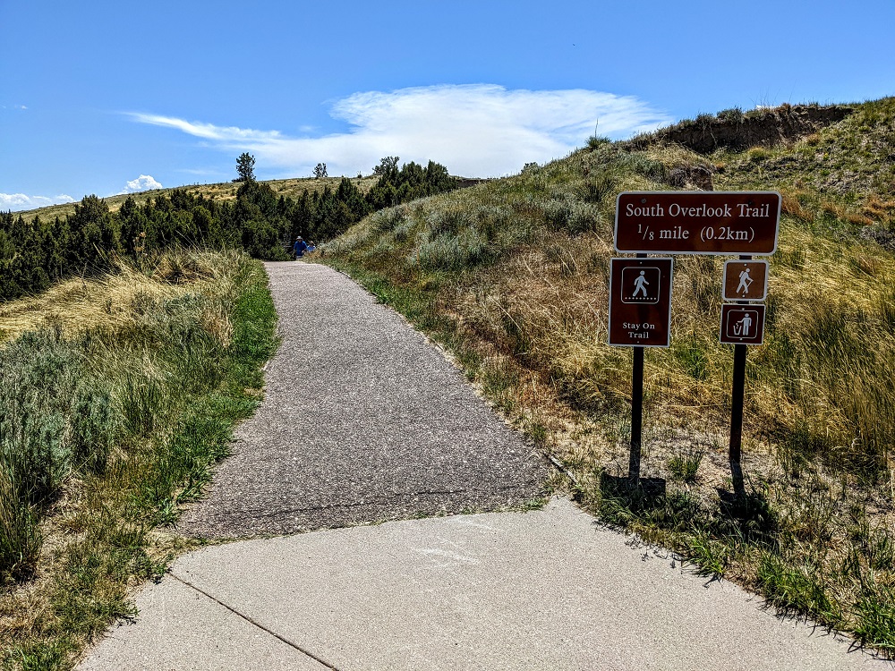 Short path to the South Overlook