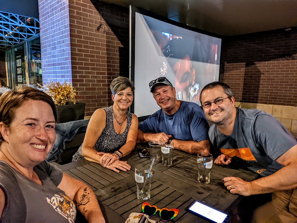 A fun night out at Kinkaider Brewing Co in Omaha, NE