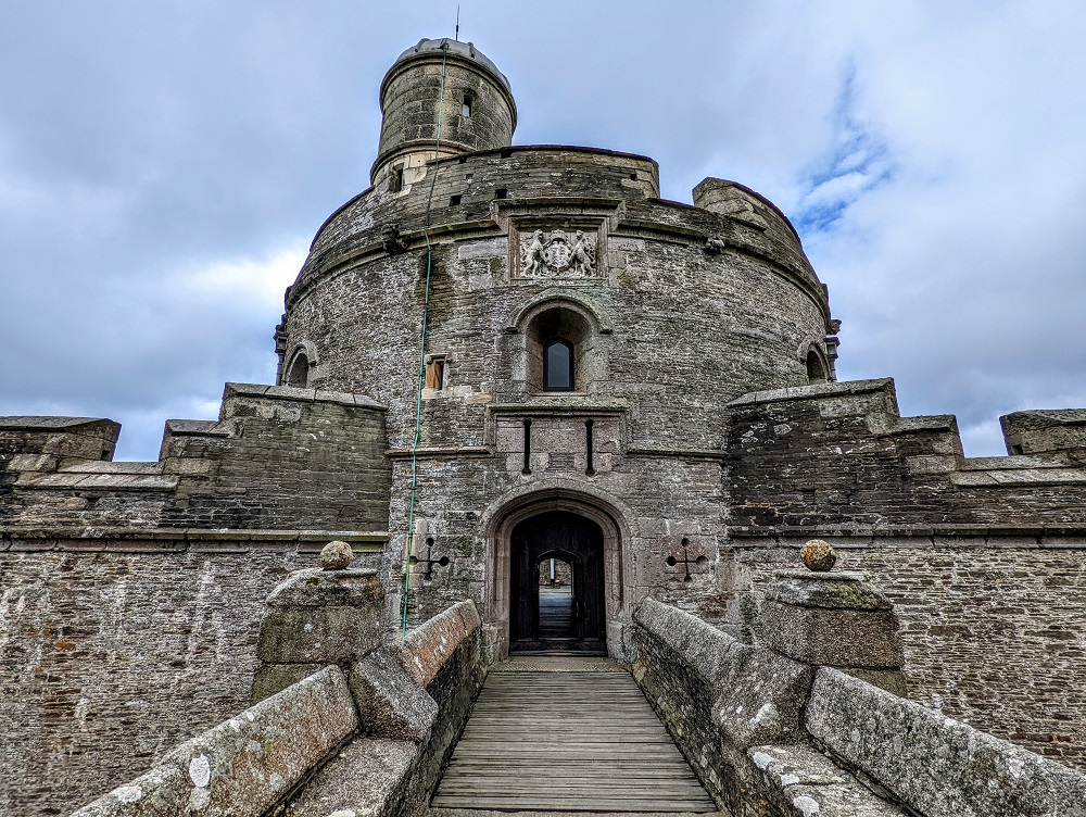 Entrance of St Mawes Castle