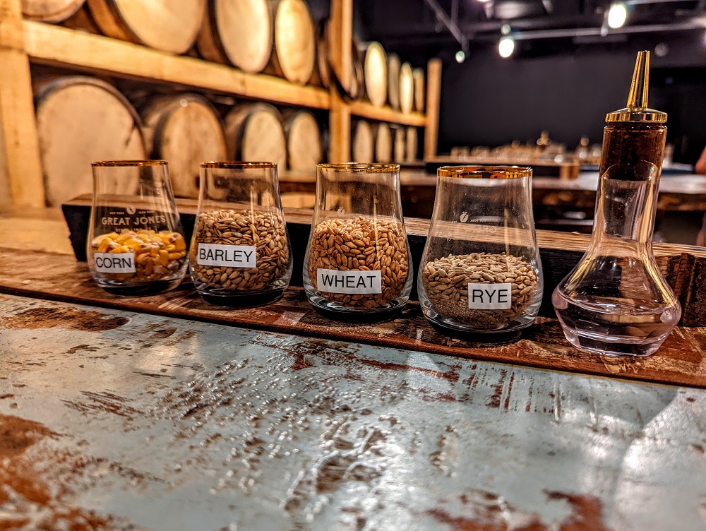 Great Jones Distilling Co whiskey ingredients