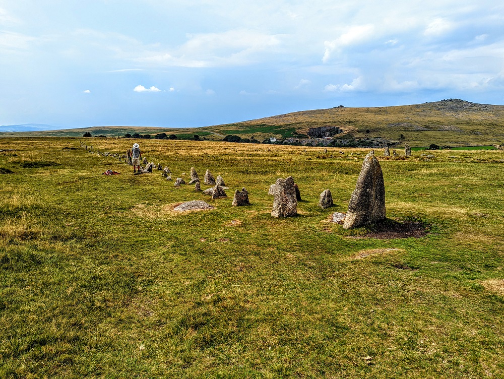 Merrivale Prehistoric Settlement in Dartmoor National Park