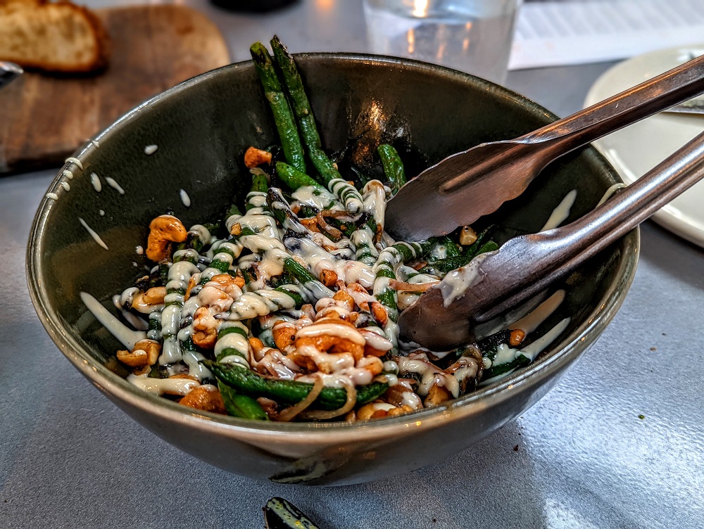 Sauteed green beans at Girl & the Goat