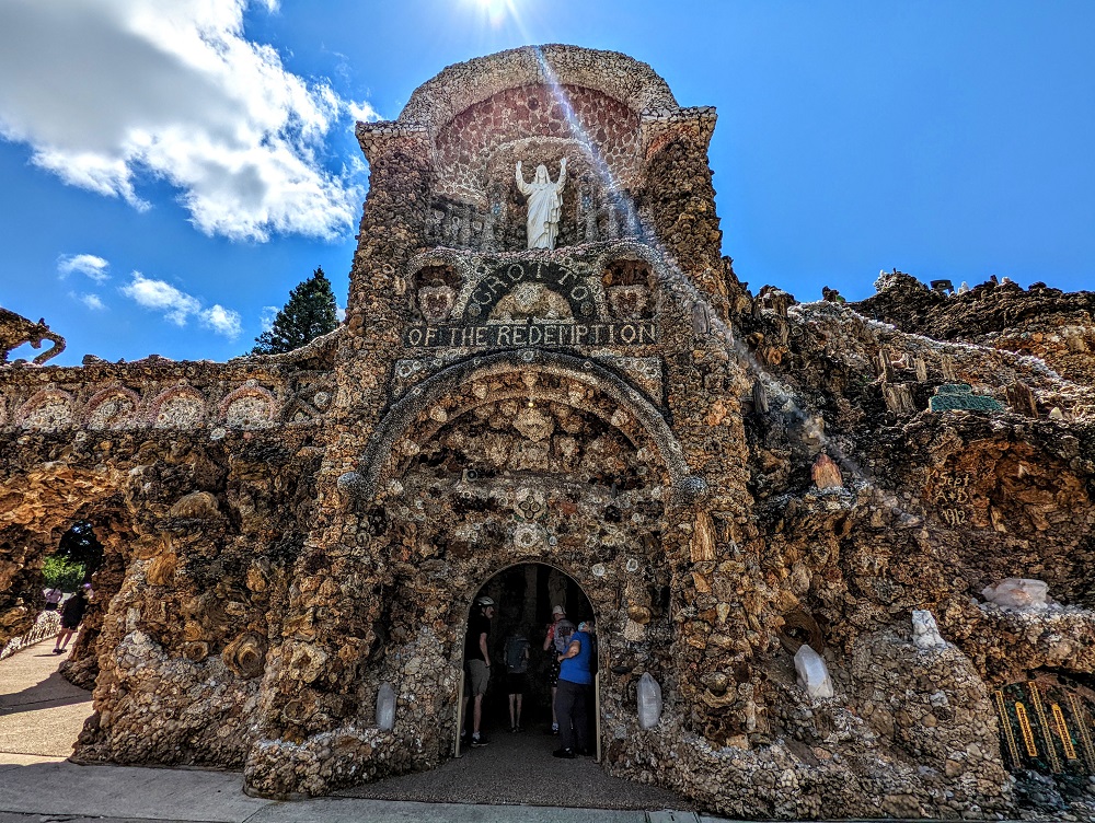 Shrine of the Grotto of the Redemption in West Bend, IA