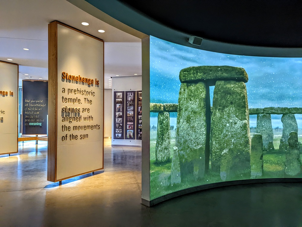 Stonehenge museum exhibits