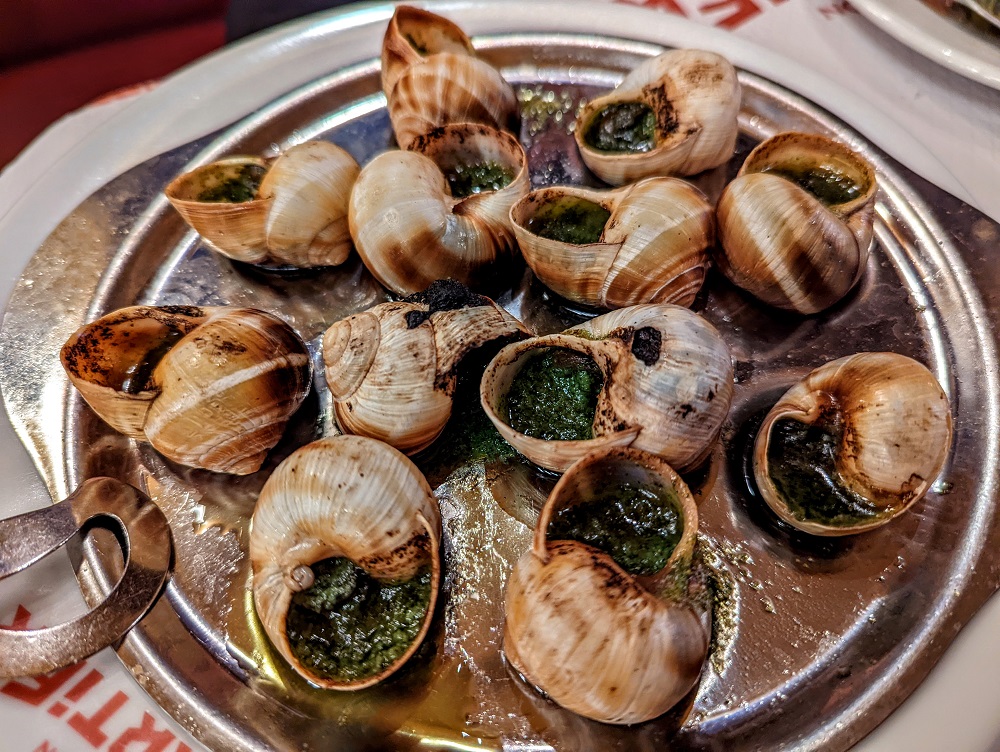 Bouillon Chartier - Escargots - snails