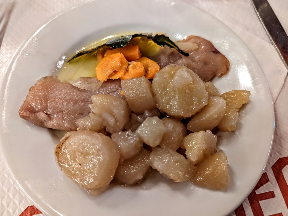 Bouillon Chartier - Herring with steamed potatoes