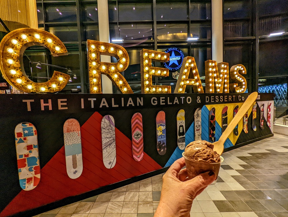 Ice cream from Creams is a dream