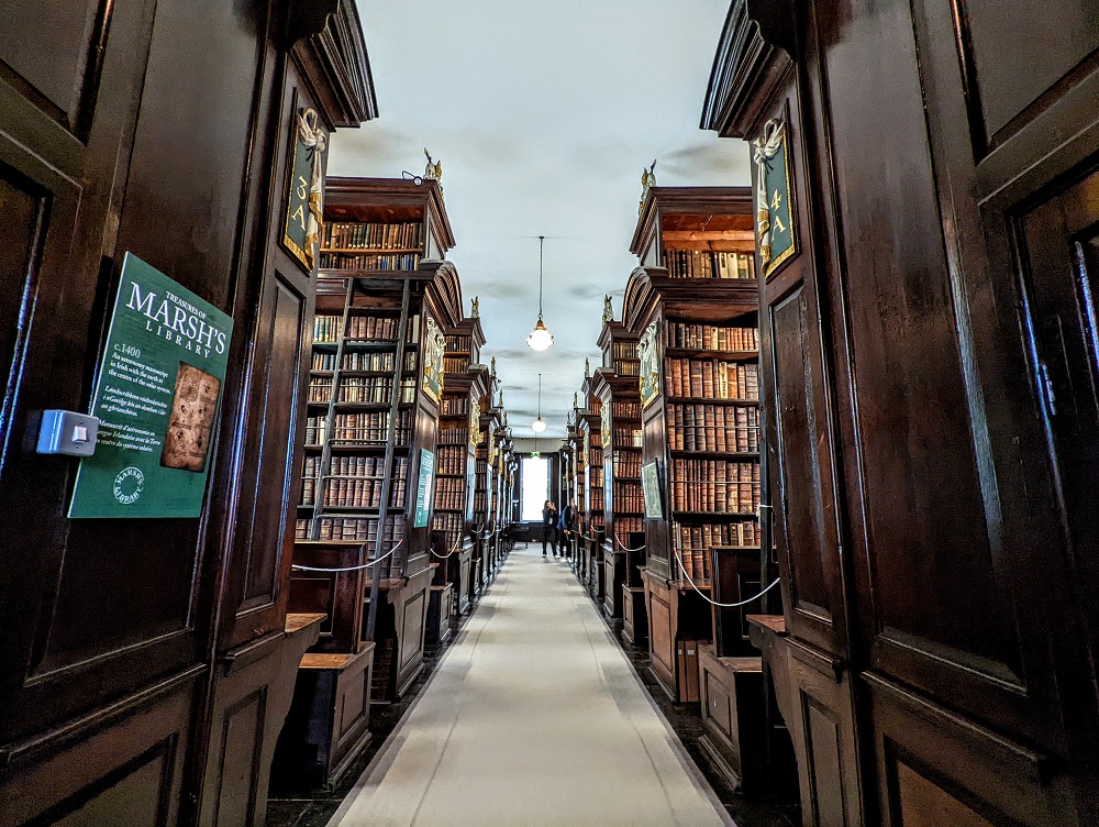 Inside Marsh's Library