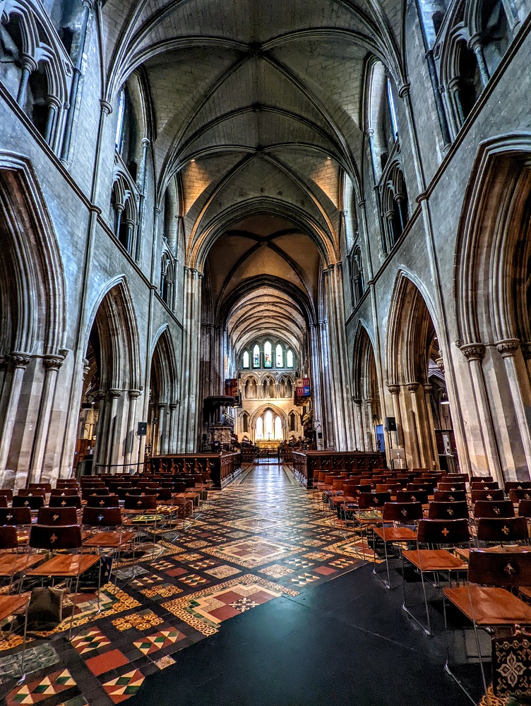 Inside St Patrick's Cathedral