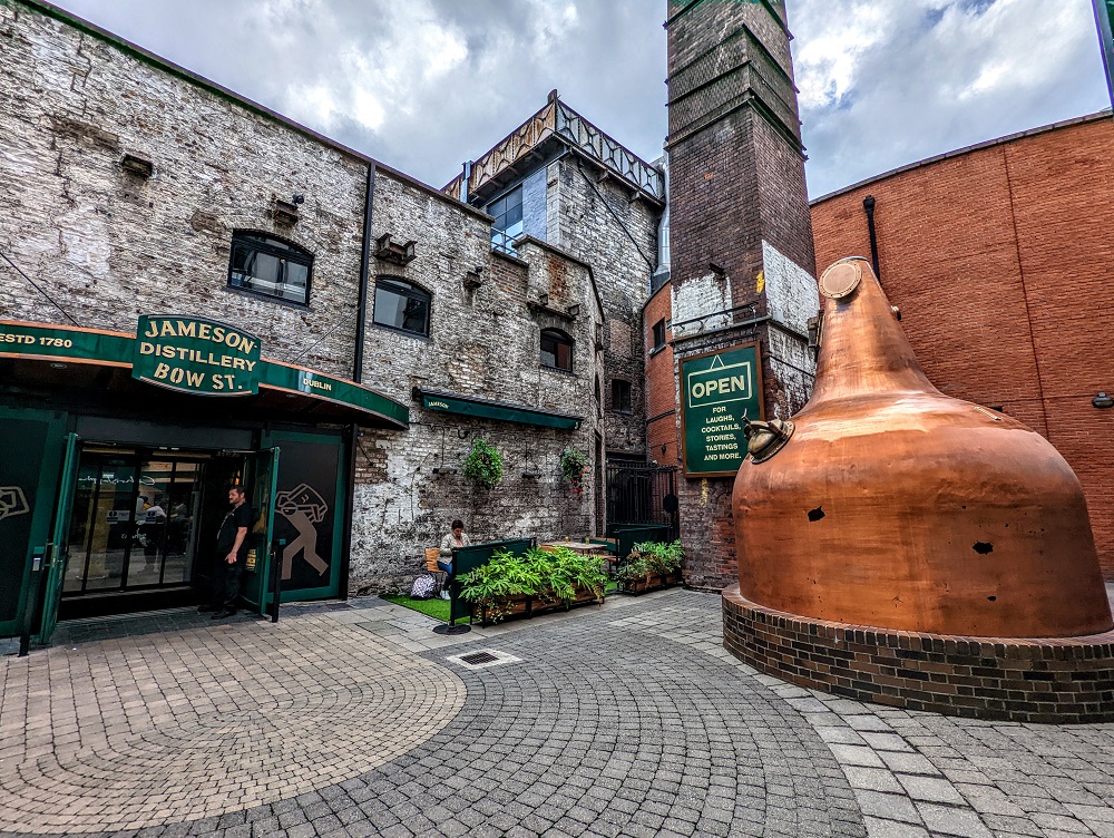 Jameson Distillery Bow St in Dublin