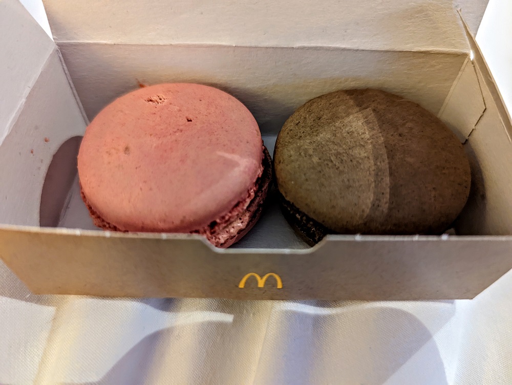 Macarons (or McArons) from McDonald's in Paris