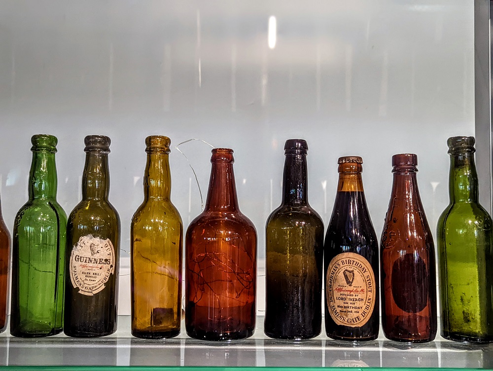 Old Guinness bottles