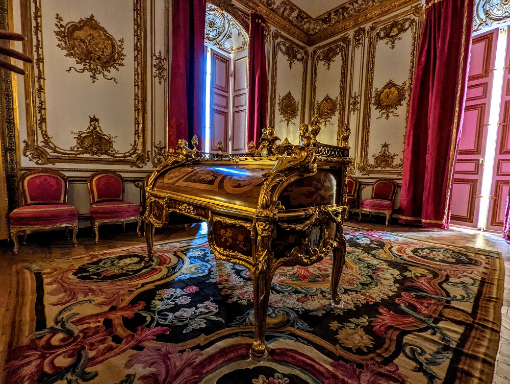 Palace of Versailles - One of the rooms on the guided tour