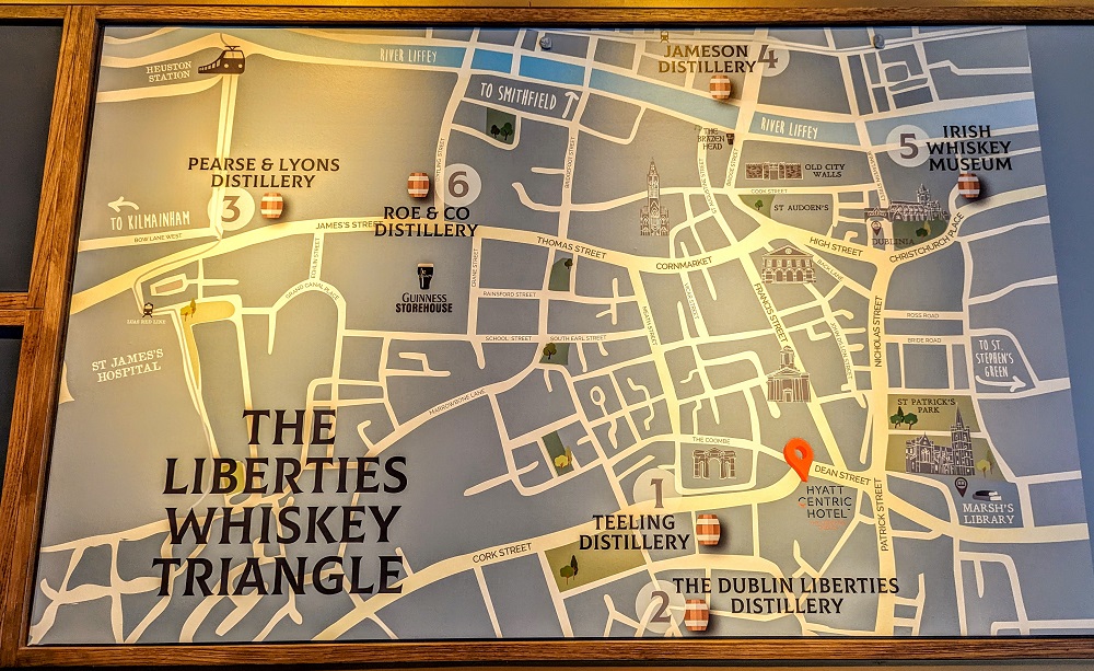 The Liberties Whiskey Triangle