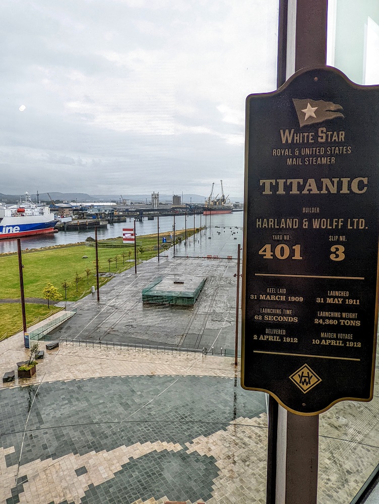 Titanic slipway