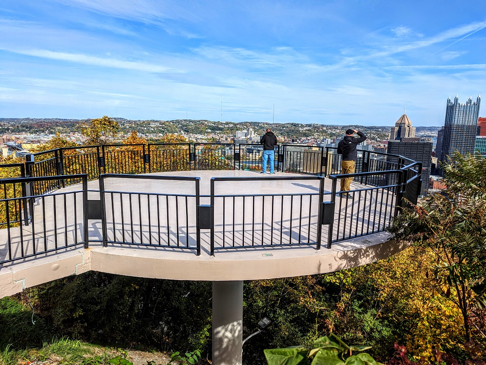 Grandview Overlook in Pittsburgh, PA