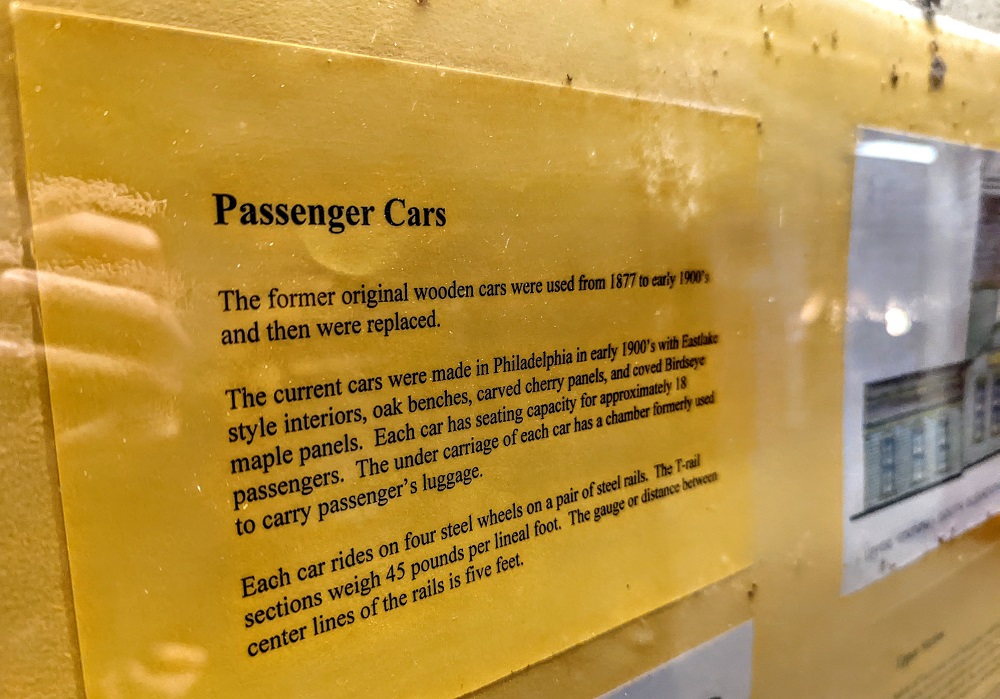 Information about the passenger cars