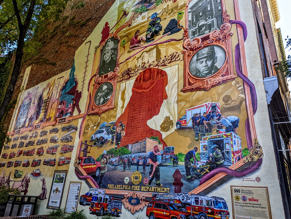 Philadelphia Fire Department mural