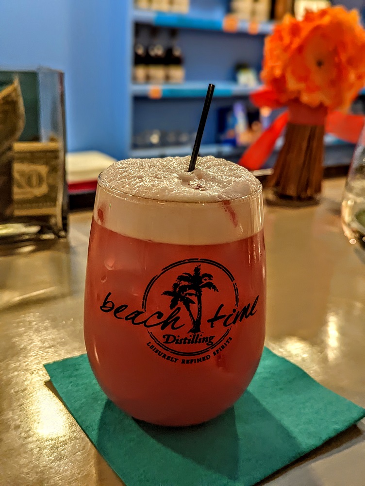 Beach Time Distilling - Pirate Punch cocktail