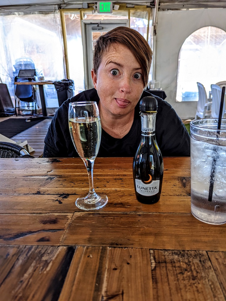 Big Oyster Brewery - Shae's prosecco