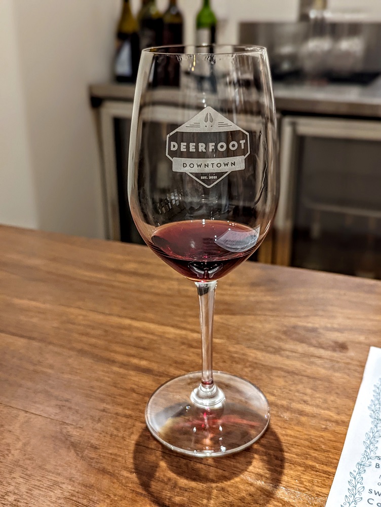 Deerfoot Downtown wine tasting