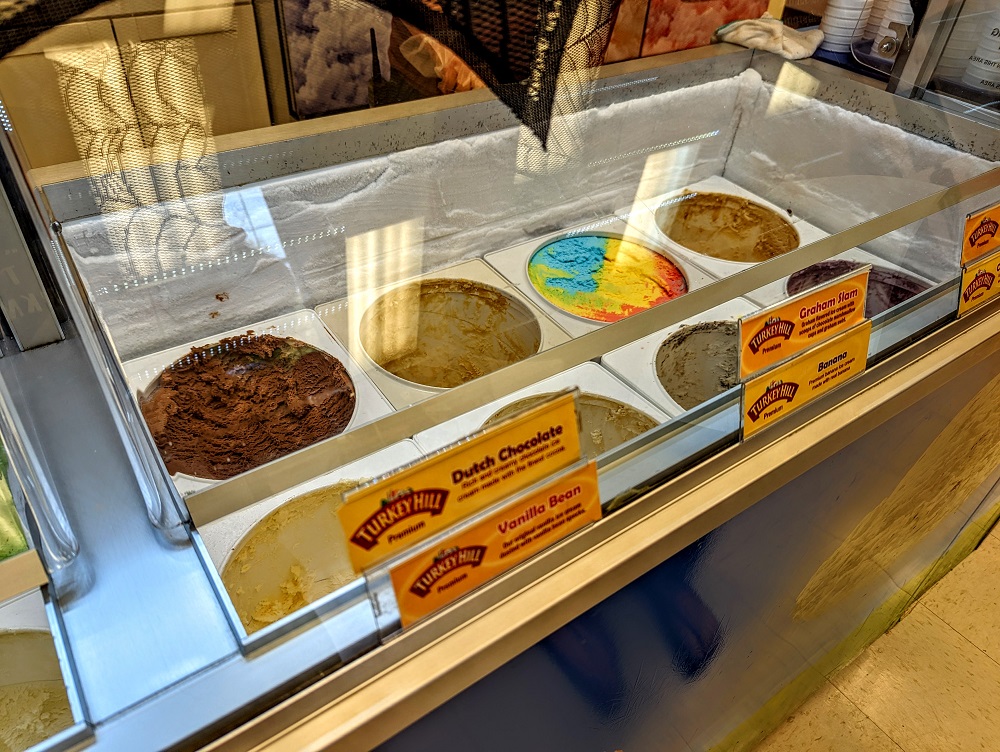 Ice cream sampling at the Turkey Hill Experience 2