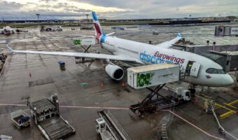 Eurowings Discover airplane