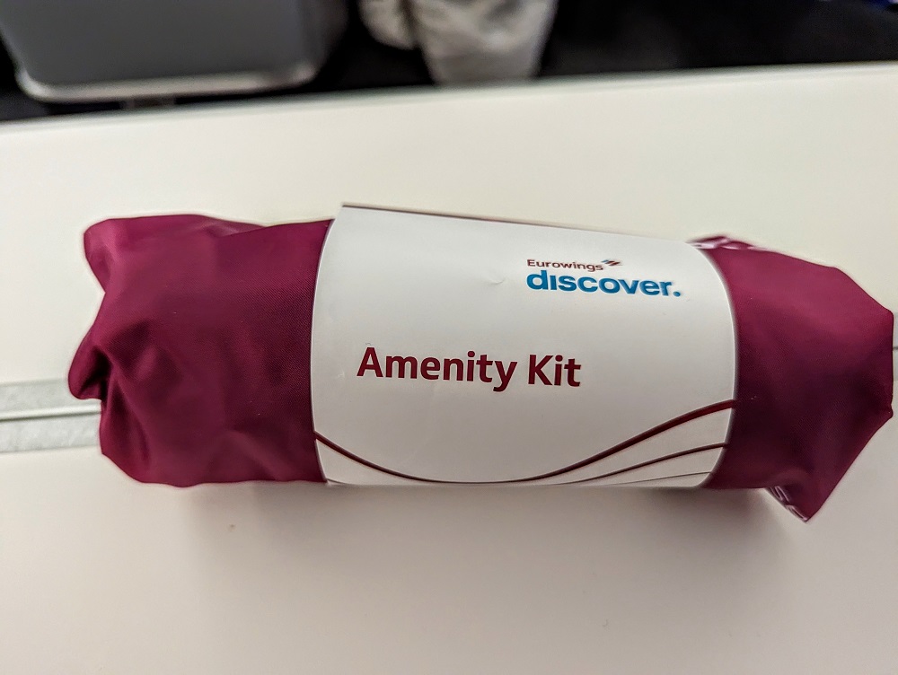 Eurowings Discover business class - Amenity kit