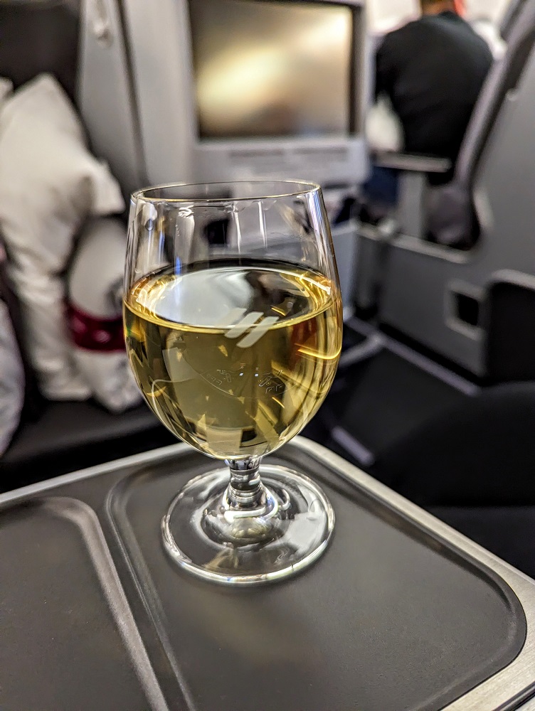 Eurowings Discover business class - Pre-departure drink