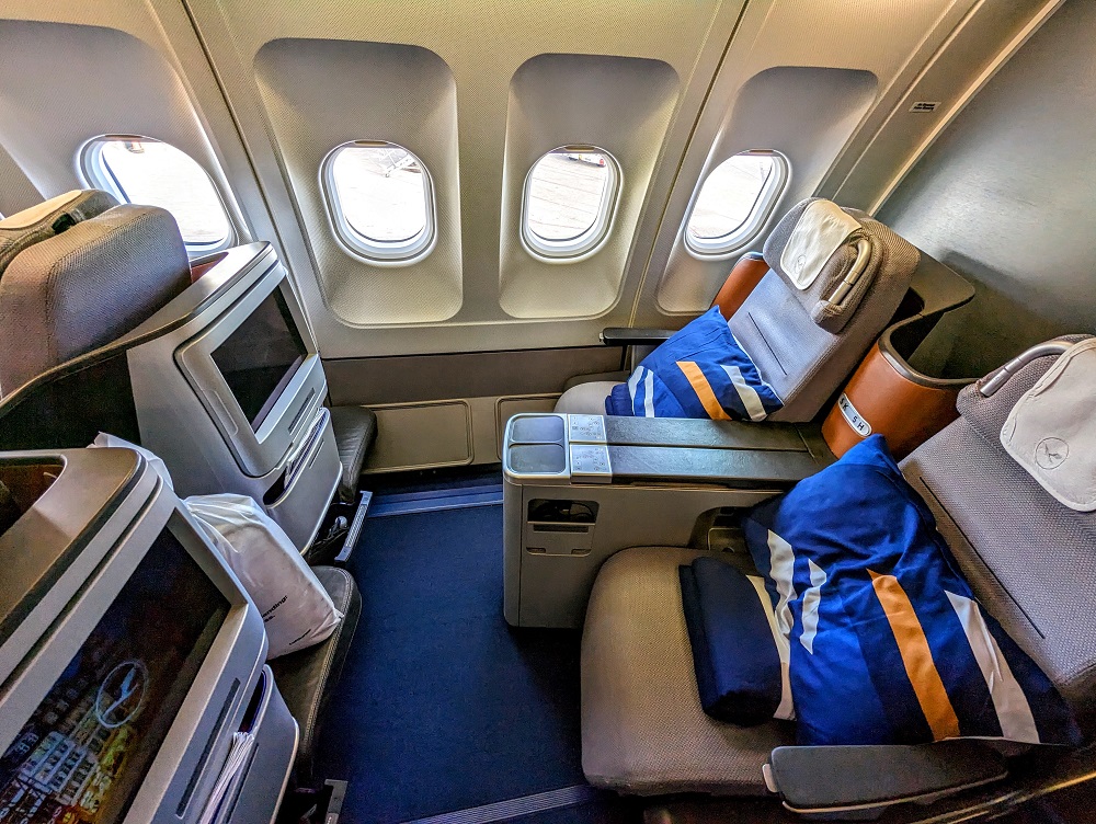 Lufthansa business class seats