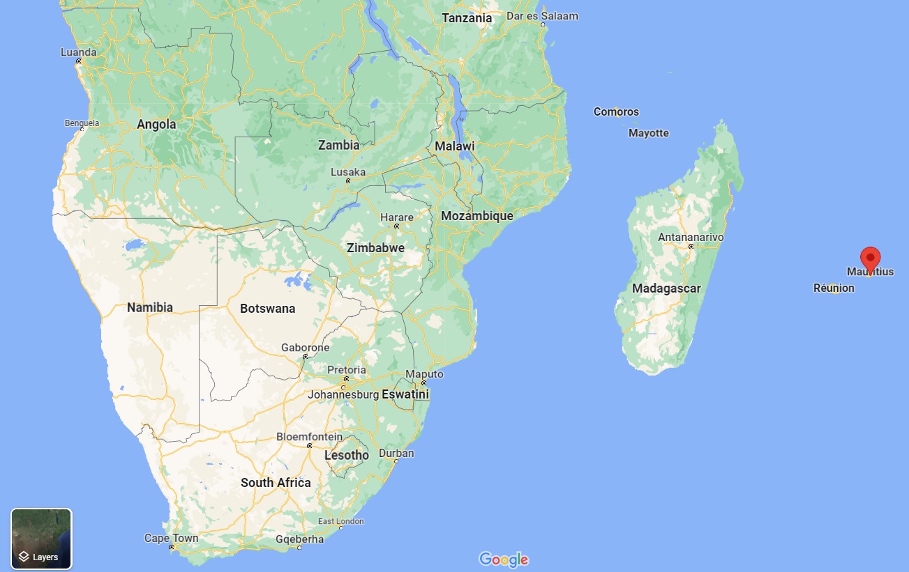 Mauritius location