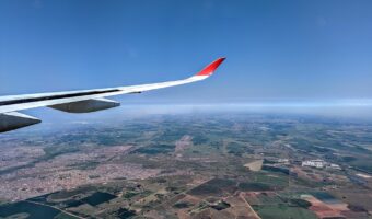 Air Mauritius economy - Heading into Johannesburg