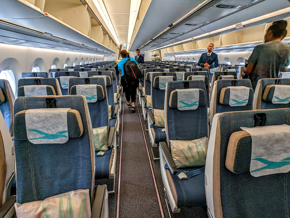 Air Mauritius economy class cabin