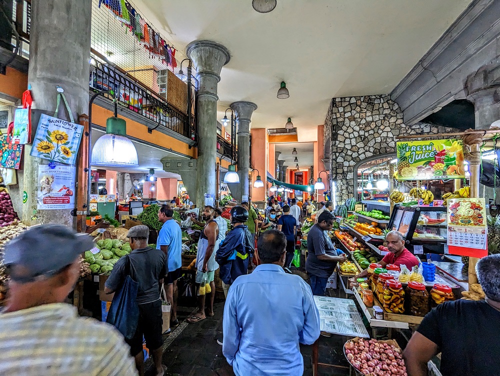 Central Market in Port Louis, Mauritius