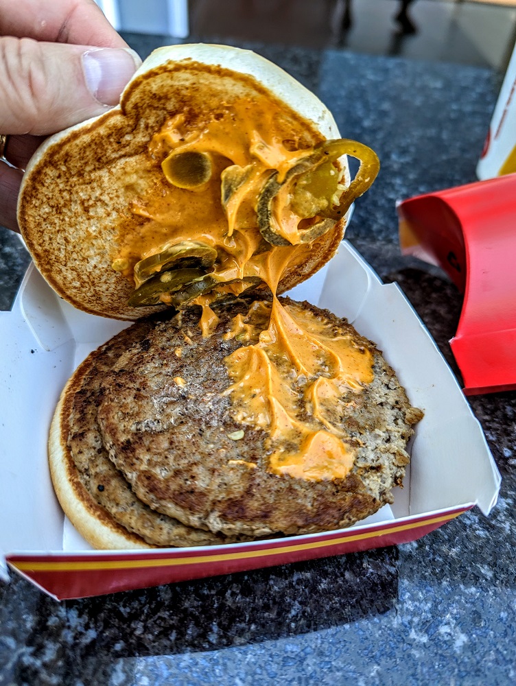 McDonald's Chili Cheese Double in South Africa