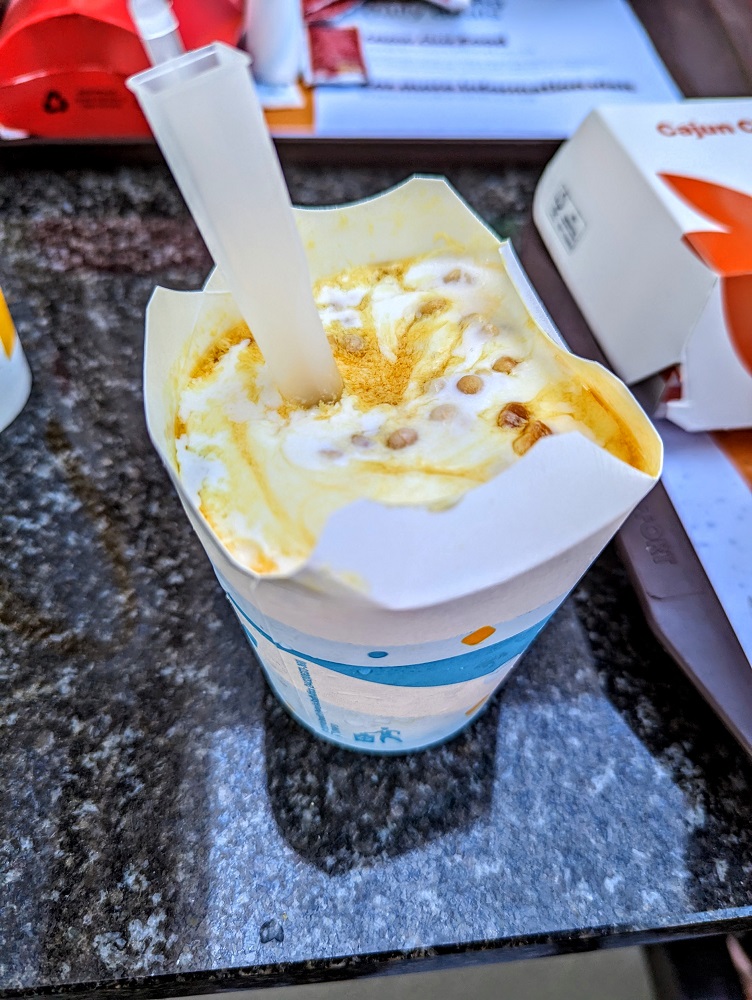 Passionfruit Cheesecake McFlurry from McDonald's in South Africa