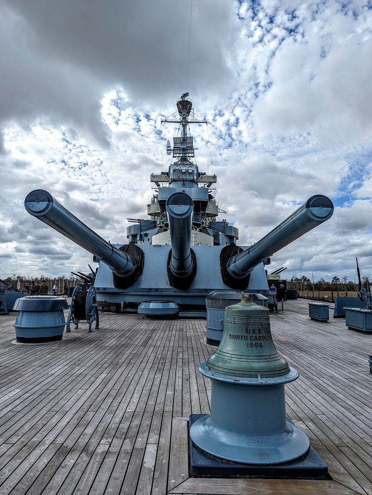 Battleship North Carolina in Wilmington, NC
