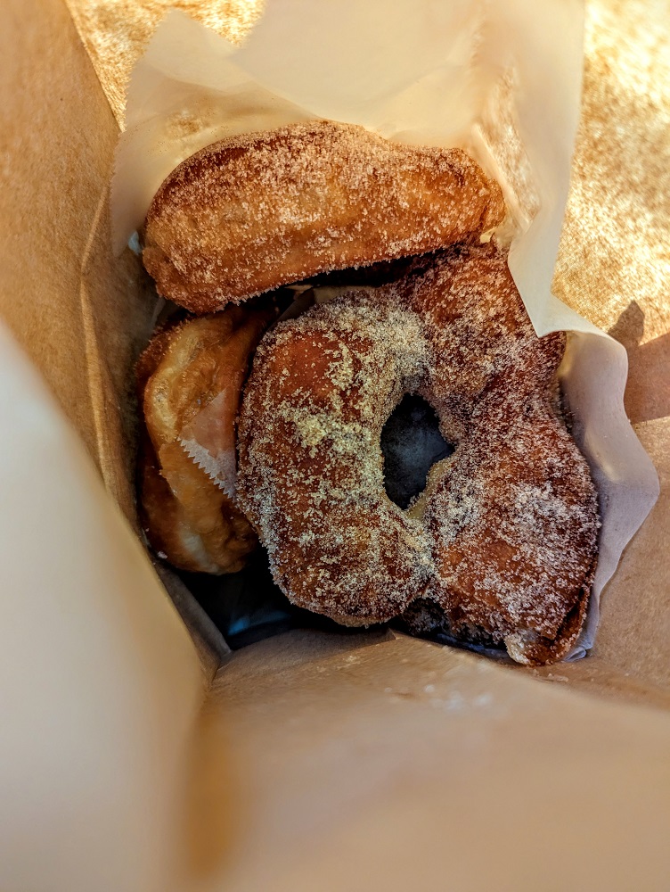 Donuts from Hole Doughnuts in Asheville, NC