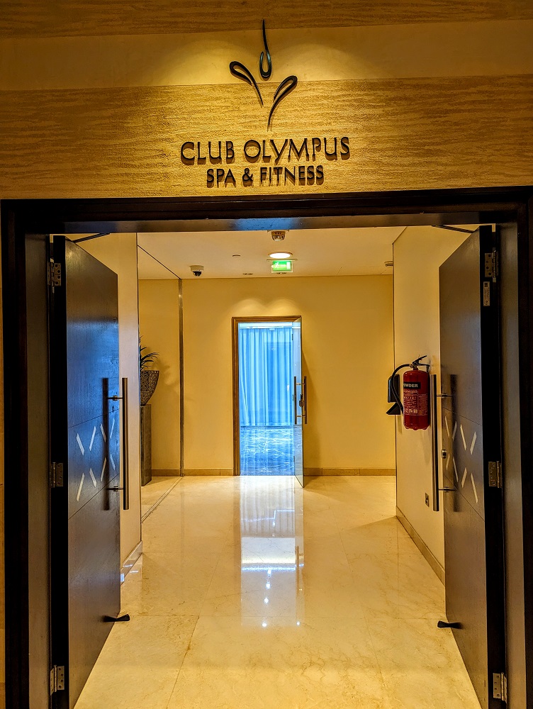 Hyatt Regency Oryx Doha, Qatar - Club Olympus spa & fitness area